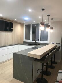 Cocina con isla - Rafael Moreno